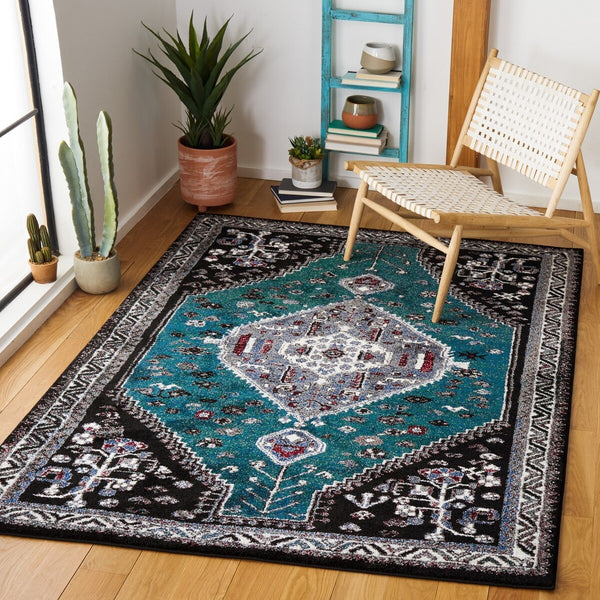 Safavieh Vintage Hamadan 201 Power Loomed Polypropylene Transitional Rug VTH201Y-9