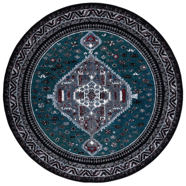 Safavieh Vintage Hamadan 201 Power Loomed Polypropylene Transitional Rug VTH201Y-9