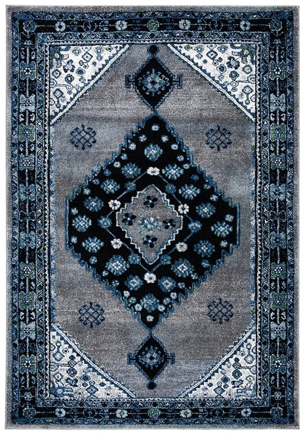 Safavieh Vintage Hamadan 202 Power Loomed Polypropylene Transitional Rug VTH202B-9