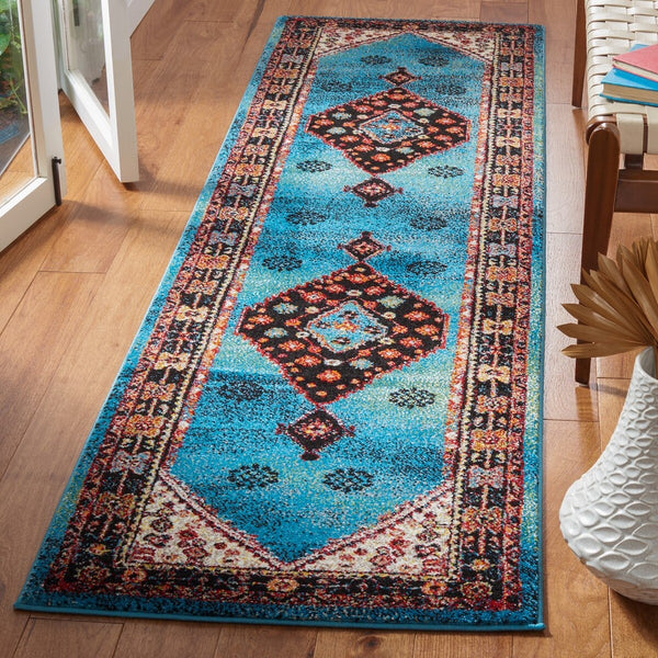 Safavieh Vintage Hamadan 202 Power Loomed Polypropylene Transitional Rug VTH202M-9