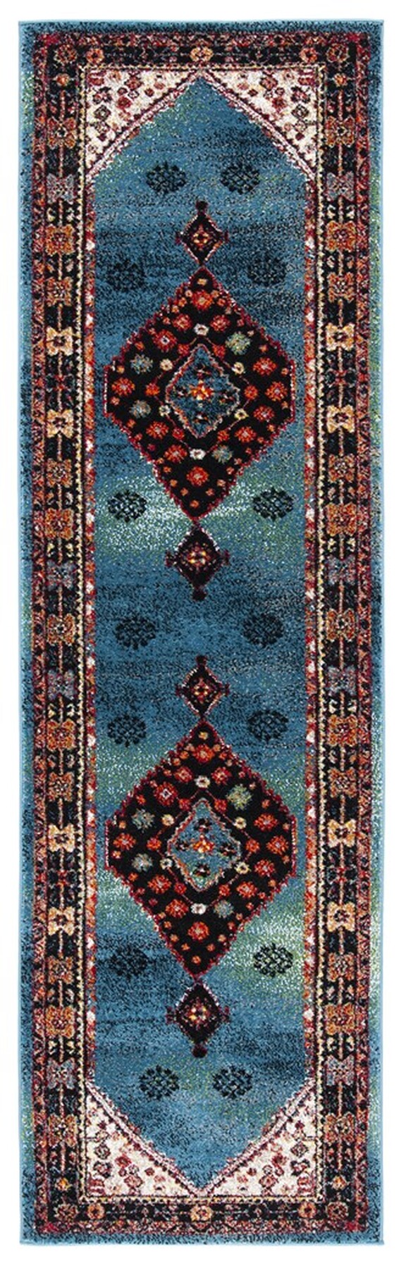 Safavieh Vintage Hamadan 202 Power Loomed Polypropylene Transitional Rug VTH202M-9