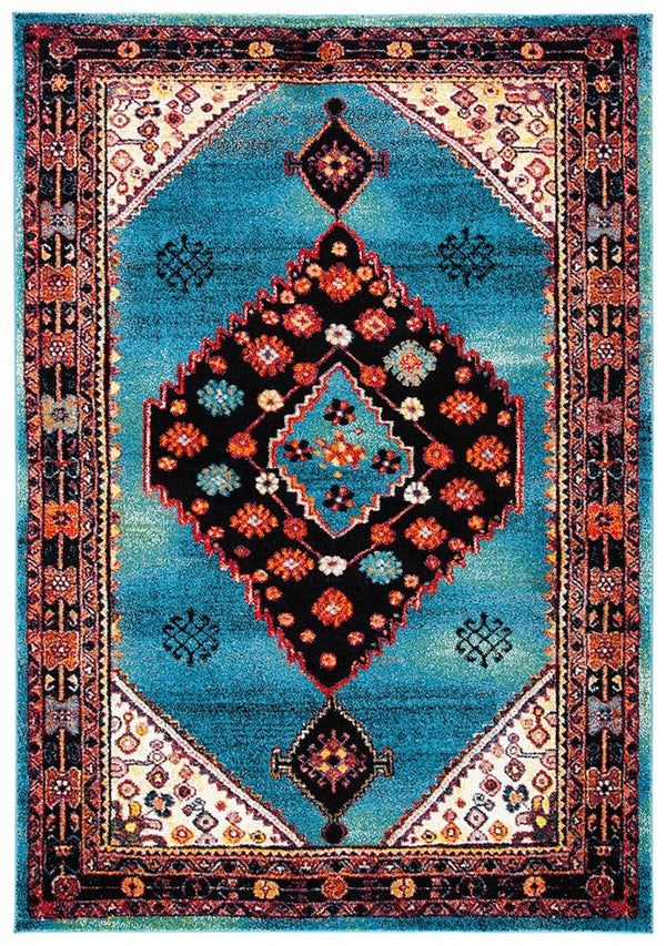 Safavieh Vintage Hamadan 202 Power Loomed Polypropylene Transitional Rug VTH202M-9