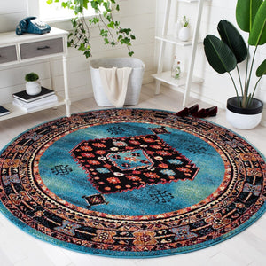 Safavieh Vintage Hamadan 202 Power Loomed Polypropylene Transitional Rug VTH202M-9