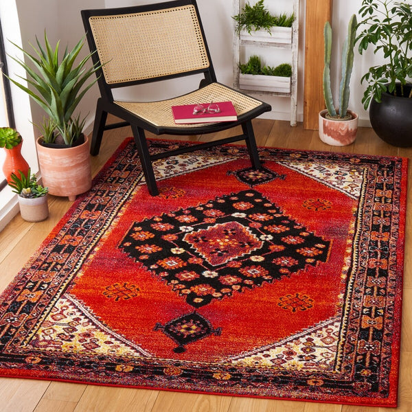 Safavieh Vintage Hamadan 202 Power Loomed Polypropylene Transitional Rug VTH202Q-9