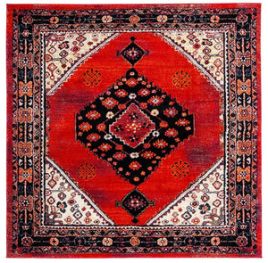 Safavieh Vintage Hamadan 202 Power Loomed Polypropylene Transitional Rug VTH202Q-9