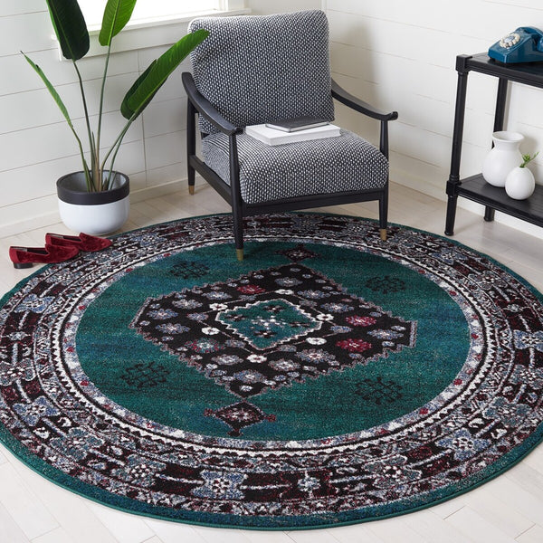Safavieh Vintage Hamadan 202 Power Loomed Polypropylene Transitional Rug VTH202Y-9