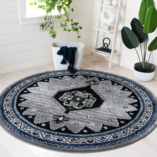 Safavieh Vintage Hamadan 203 Power Loomed Polypropylene Transitional Rug VTH203B-9