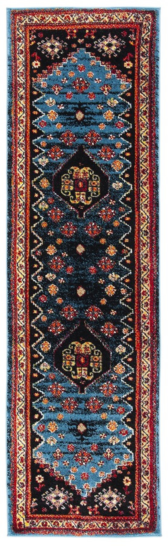 Safavieh Vintage Hamadan 203 Power Loomed Polypropylene Transitional Rug VTH203M-9
