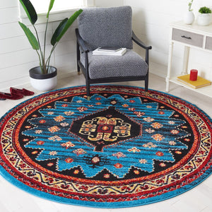 Safavieh Vintage Hamadan 203 Power Loomed Polypropylene Transitional Rug VTH203M-9