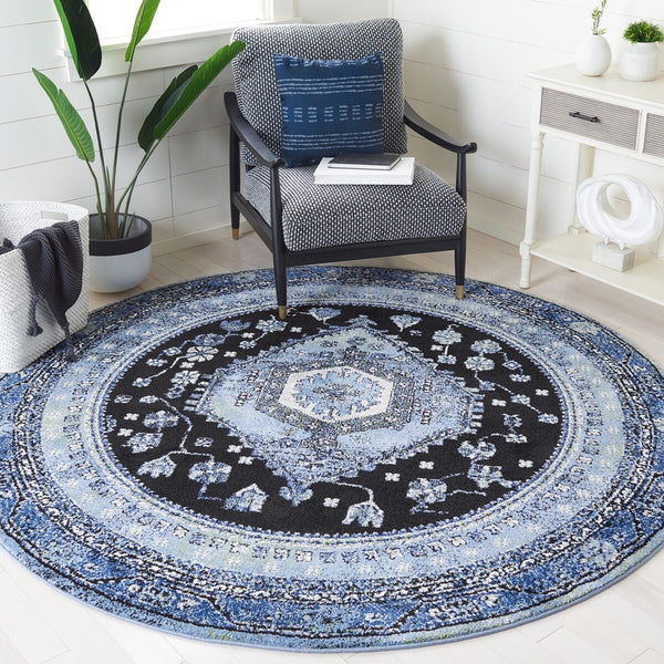 Safavieh Vintage Hamadan 204 Power Loomed Polypropylene Transitional Rug VTH204J-9