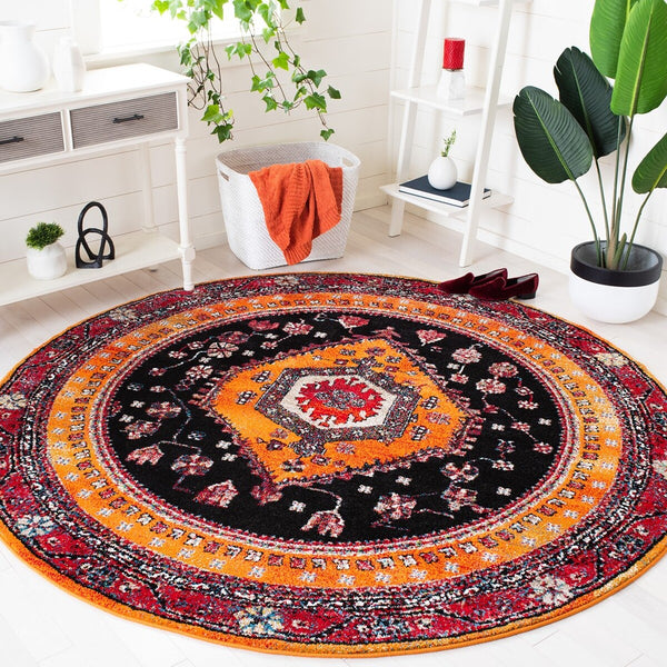 Safavieh Vintage Hamadan 204 Power Loomed Polypropylene Transitional Rug VTH204P-9