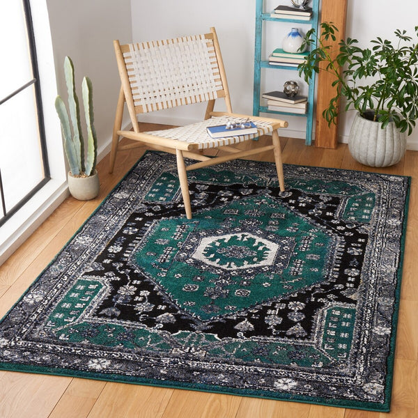 Safavieh Vintage Hamadan 204 Power Loomed Polypropylene Transitional Rug VTH204Y-9