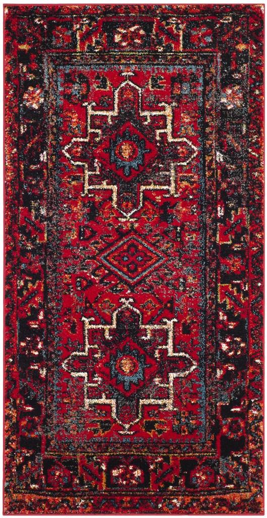 Safavieh Vintage Hamadan 211 Power Loomed Polypropylene Transitional Rug VTH211A-9SQ