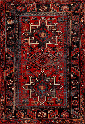 Safavieh Vintage Hamadan 211 Power Loomed Polypropylene Transitional Rug VTH211A-12SQ
