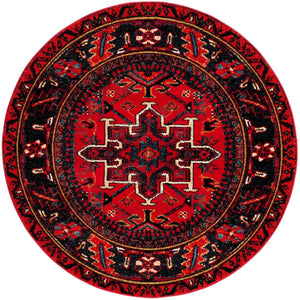 Safavieh Vintage Hamadan 211 Power Loomed Polypropylene Transitional Rug VTH211A-12SQ