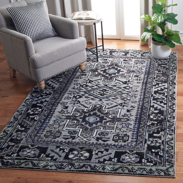 Safavieh Vintage Hamadan 211 Power Loomed Polypropylene Transitional Rug VTH211F-214