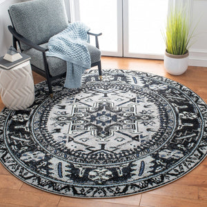Safavieh Vintage Hamadan 211 Power Loomed Polypropylene Transitional Rug VTH211F-214