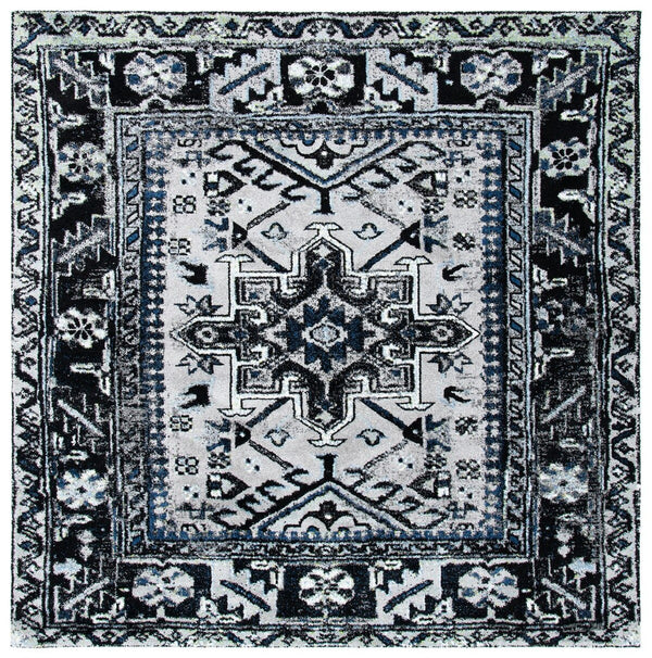 Safavieh Vintage Hamadan 211 Power Loomed Polypropylene Transitional Rug VTH211F-214
