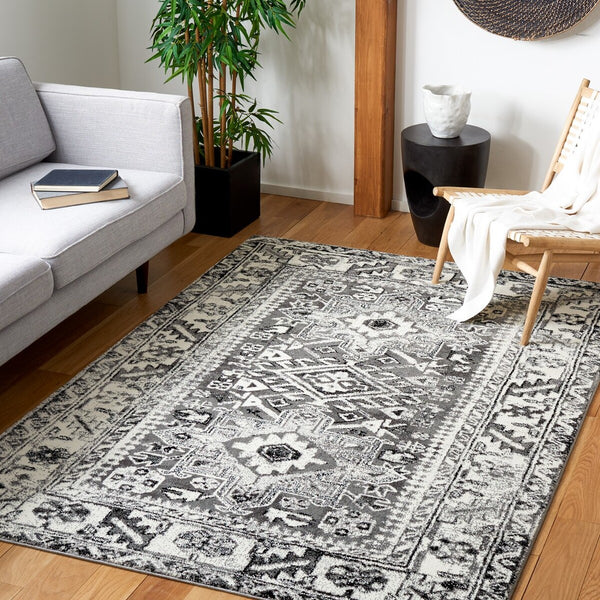 Safavieh Vintage Hamadan 211 Power Loomed Polypropylene Transitional Rug VTH211G-26
