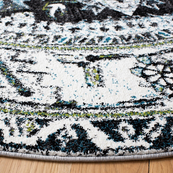 Safavieh Vintage Hamadan 211 Power Loomed Polypropylene Transitional Rug VTH211H-9