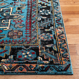 Safavieh Vintage Hamadan 211 Power Loomed Polypropylene Transitional Rug VTH211M-5SQ