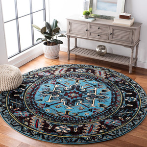 Safavieh Vintage Hamadan 211 Power Loomed Polypropylene Transitional Rug VTH211M-5SQ