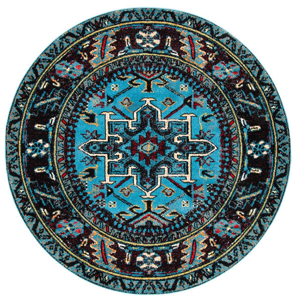 Safavieh Vintage Hamadan 211 Power Loomed Polypropylene Transitional Rug VTH211M-5SQ