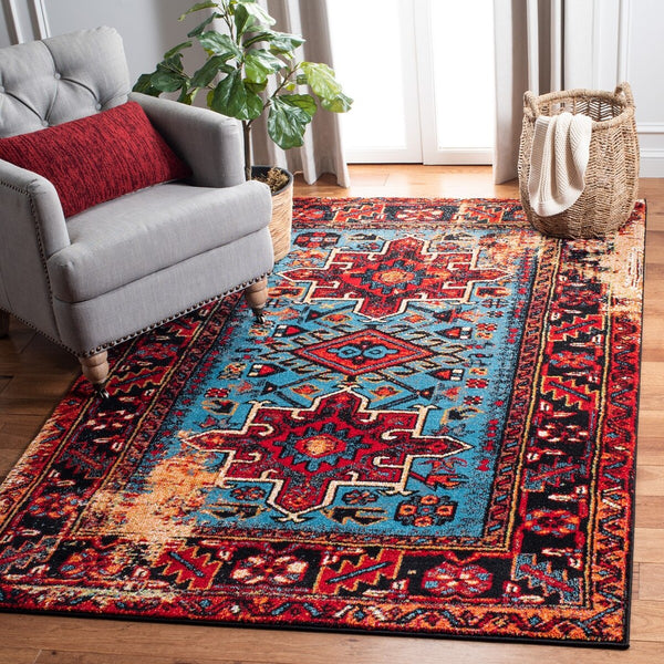 Safavieh Vintage Hamadan 211 Power Loomed Polypropylene Transitional Rug VTH211Q-10SQ
