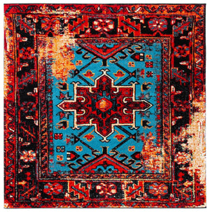 Safavieh Vintage Hamadan 211 Power Loomed Polypropylene Transitional Rug VTH211Q-10SQ