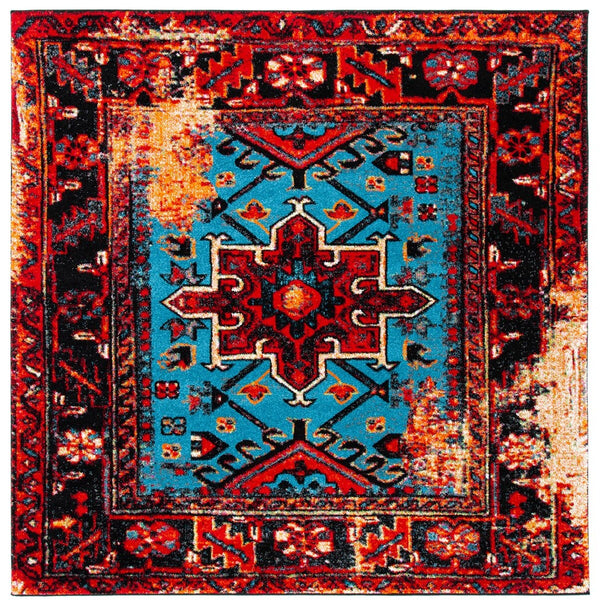 Safavieh Vintage Hamadan 211 Power Loomed Polypropylene Transitional Rug VTH211Q-10SQ