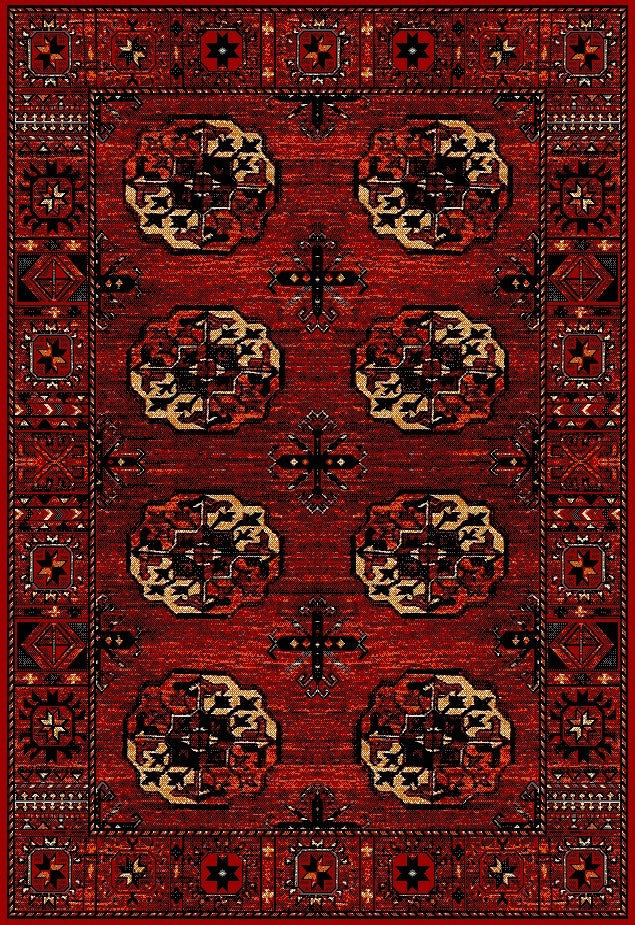 Safavieh Vintage Hamadan 212 Power Loomed Polypropylene Transitional Rug VTH212A-24