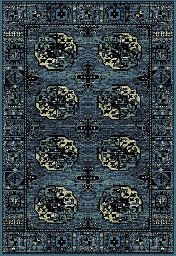 Safavieh Vintage Hamadan 212 Power Loomed Polypropylene Transitional Rug VTH212D-4