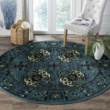 Safavieh Vintage Hamadan 212 Power Loomed Polypropylene Transitional Rug VTH212D-4