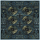 Safavieh Vintage Hamadan 212 Power Loomed Polypropylene Transitional Rug VTH212D-4