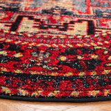 Safavieh Vintage Hamadan 213 Power Loomed Polypropylene Transitional Rug VTH213A-9SQ