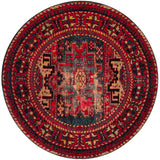 Safavieh Vintage Hamadan 213 Power Loomed Polypropylene Transitional Rug VTH213A-9SQ