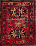 Safavieh Vintage Hamadan 213 Power Loomed Polypropylene Transitional Rug VTH213A-9SQ