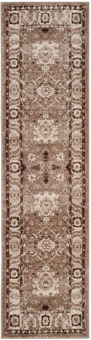 Vintage Power Loomed Rug - Elegant Polypropylene Design for Timeless Home Decor and Style