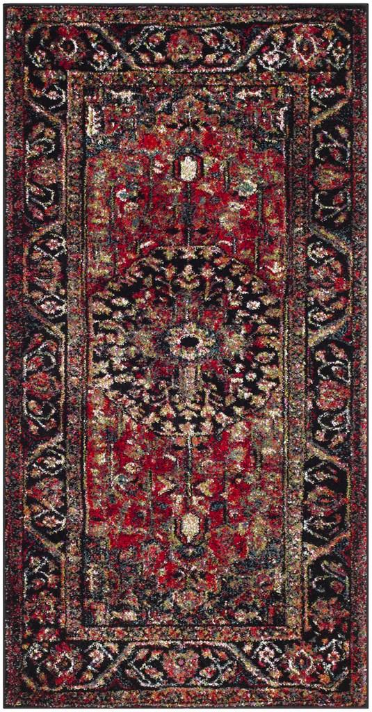 Safavieh Vintage Hamadan 215 Power Loomed Polypropylene Transitional Rug VTH215A-9SQ