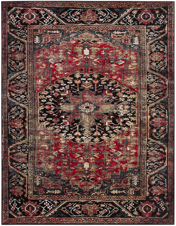 Safavieh Vintage Hamadan 215 Power Loomed Polypropylene Transitional Rug VTH215A-9SQ