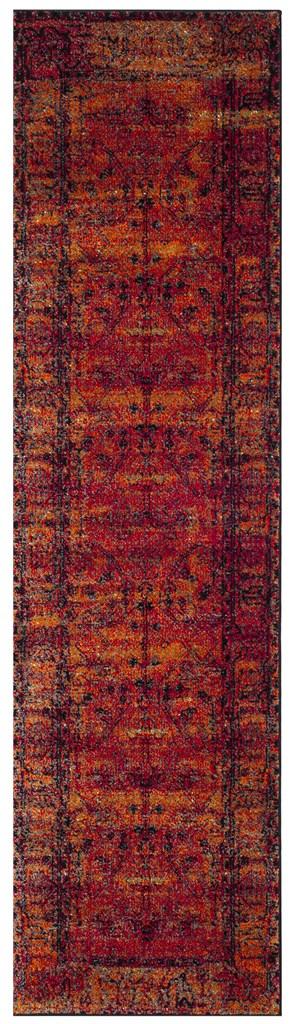 Safavieh Vintage Hamadan 216 Power Loomed Polypropylene Transitional Rug VTH216C-212