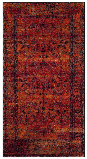 Safavieh Vintage Hamadan 216 Power Loomed Polypropylene Transitional Rug VTH216C-212