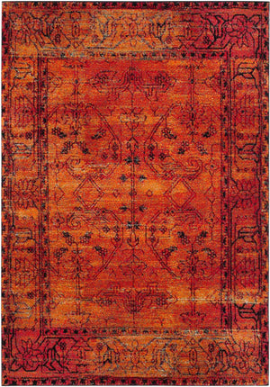 Safavieh Vintage Hamadan 216 Power Loomed Polypropylene Transitional Rug VTH216C-212