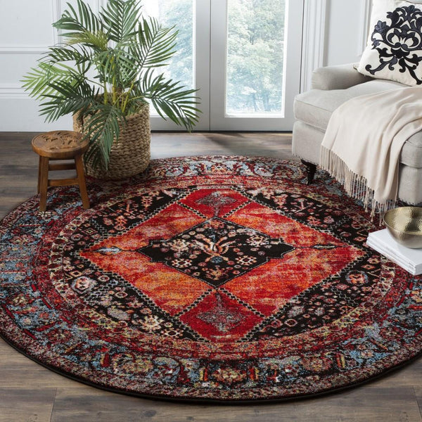 Safavieh Vintage Hamadan 217 Power Loomed Polypropylene Transitional Rug VTH217B-222