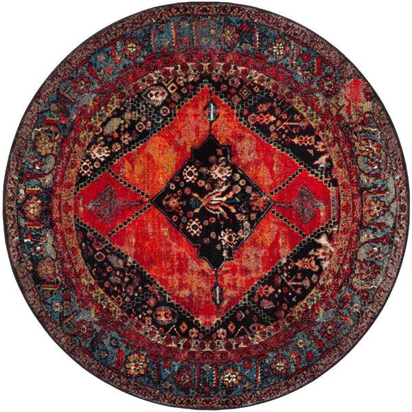 Safavieh Vintage Hamadan 217 Power Loomed Polypropylene Transitional Rug VTH217B-222