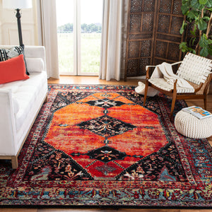 Safavieh Vintage Hamadan 217 Power Loomed Polypropylene Transitional Rug VTH217B-222