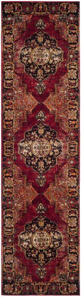 Safavieh Vintage Hamadan 219 Power Loomed Polypropylene Transitional Rug VTH219A-9SQ