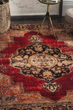 Safavieh Vintage Hamadan 219 Power Loomed Polypropylene Transitional Rug VTH219A-9SQ