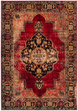 Safavieh Vintage Hamadan 219 Power Loomed Polypropylene Transitional Rug VTH219A-9SQ