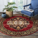 Safavieh Vintage Hamadan 219 Power Loomed Polypropylene Transitional Rug VTH219A-9SQ